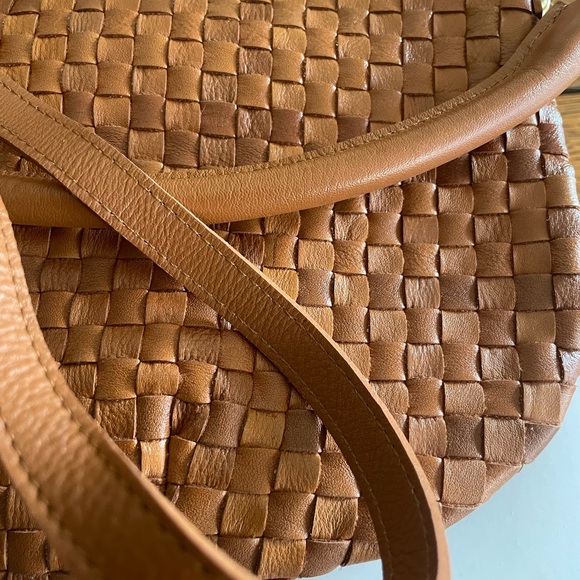 Clare V. Petit Moyen Natural Woven Checker - Picture 7 of 7